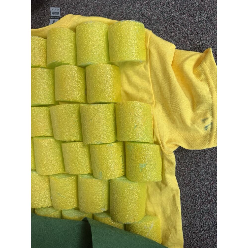 Handmade Corn Costume Dog Halloween Corn Dog costume Medium Size Dog 40-50 Lbs - Picture 3 of 7